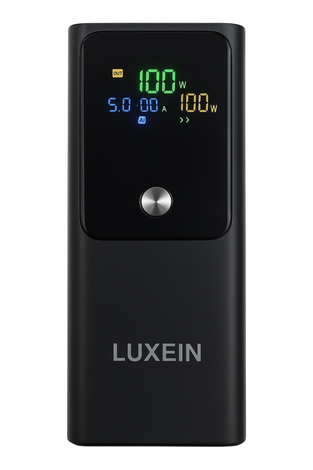 LUXEIN 20000mAh 100W Power Bank – Ultra Fast Laptop Charging, Triple Output, Smart Digital Display  Unstoppable Power. Anywhere. Anytime.