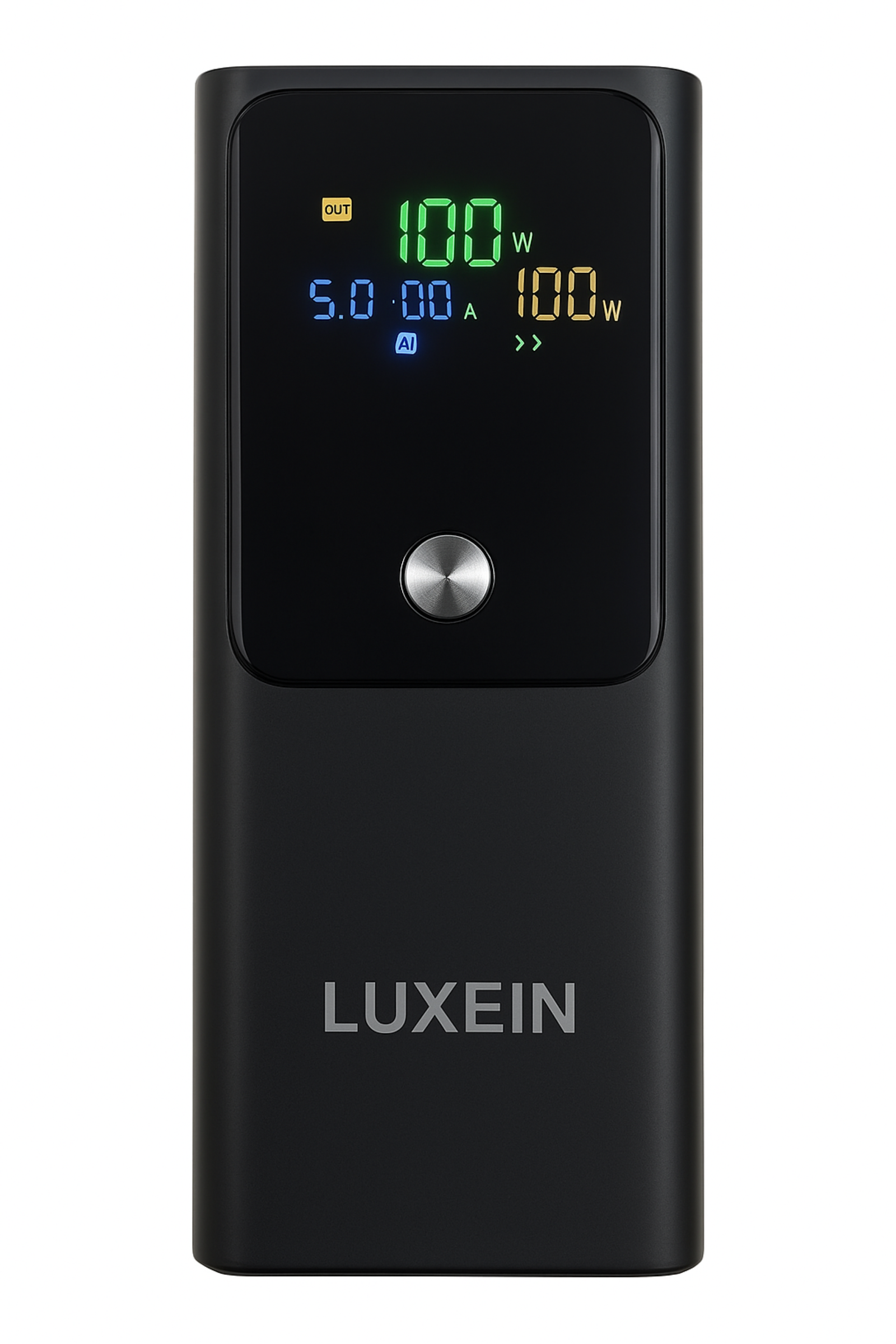 LUXEIN 20000mAh 100W Power Bank – Ultra Fast Laptop Charging, Triple Output, Smart Digital Display  Unstoppable Power. Anywhere. Anytime.