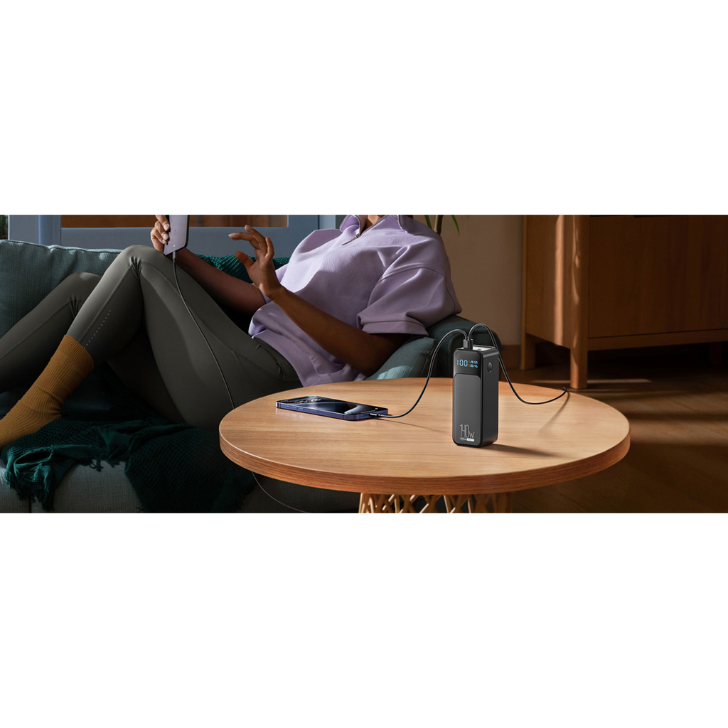 LUXEIN 27000mAh 140W Power Bank – Ultra Fast Charging Power Bank for Laptops & Mobiles  PD Fast Charge | High Capacity | LED Digital Display | Compact & Travel Friendly