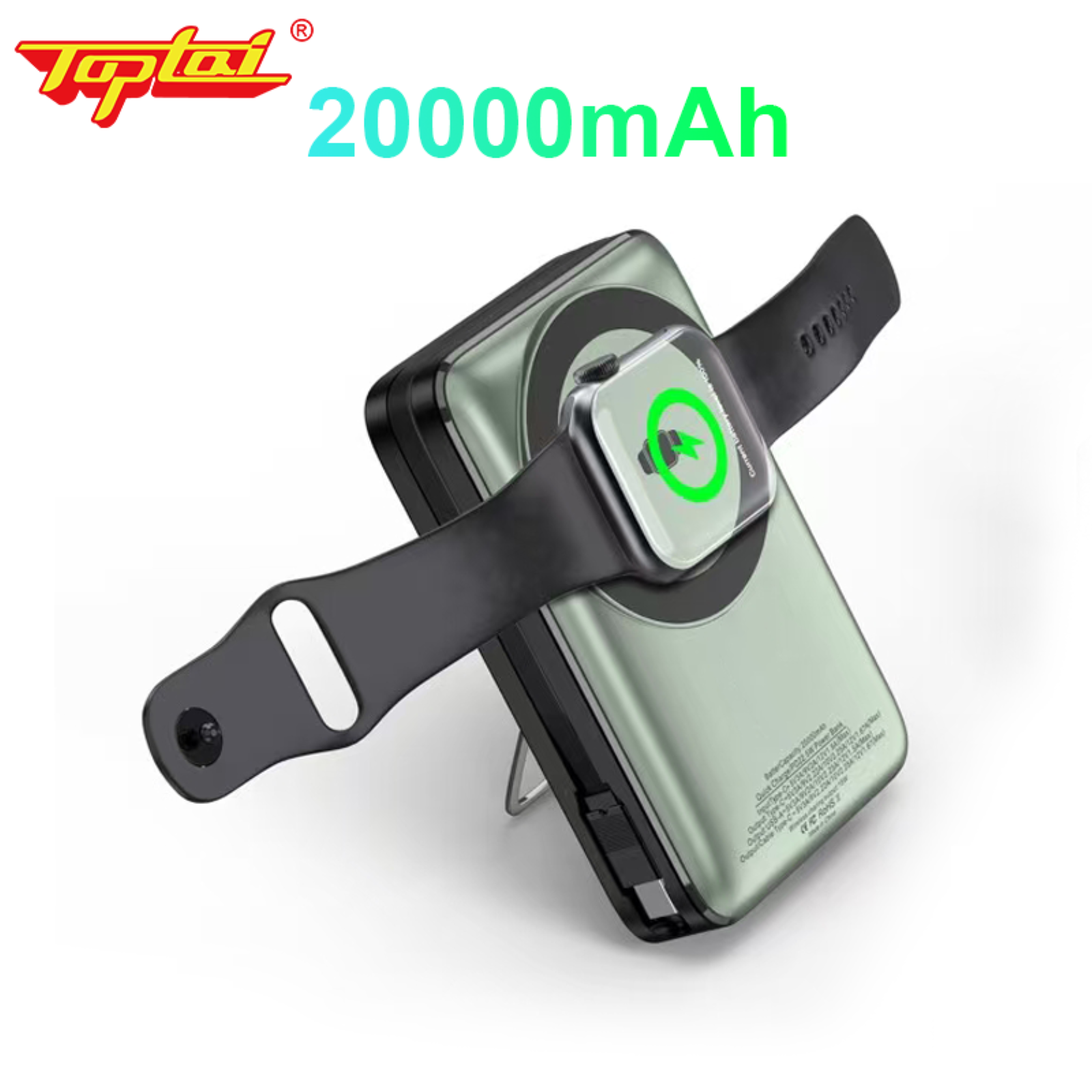 LUXEIN 20000mAh Power Bank – 22.5W Fast Charging + 15W Wireless, LED Display, Built-in Stand & Cables Power More. Carry Less. Charge Faster.