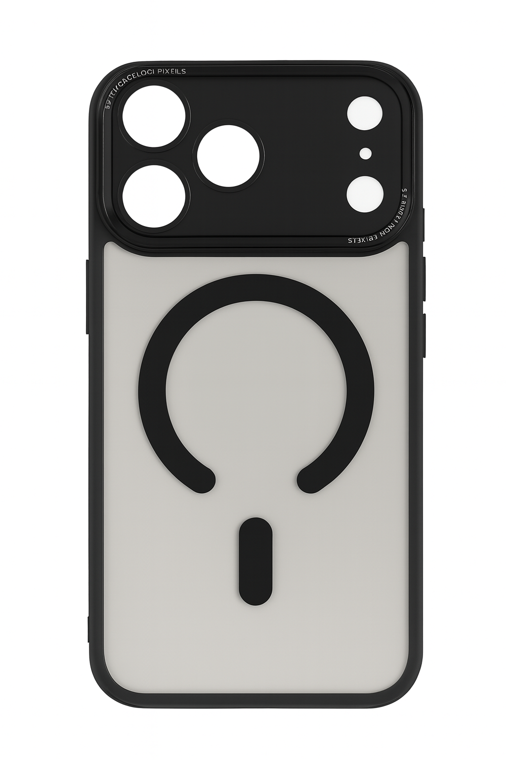 iPhone 17 Pro Max Magnetic Case – Clear TPU + Acrylic Protective Cover, MagSafe Compatible