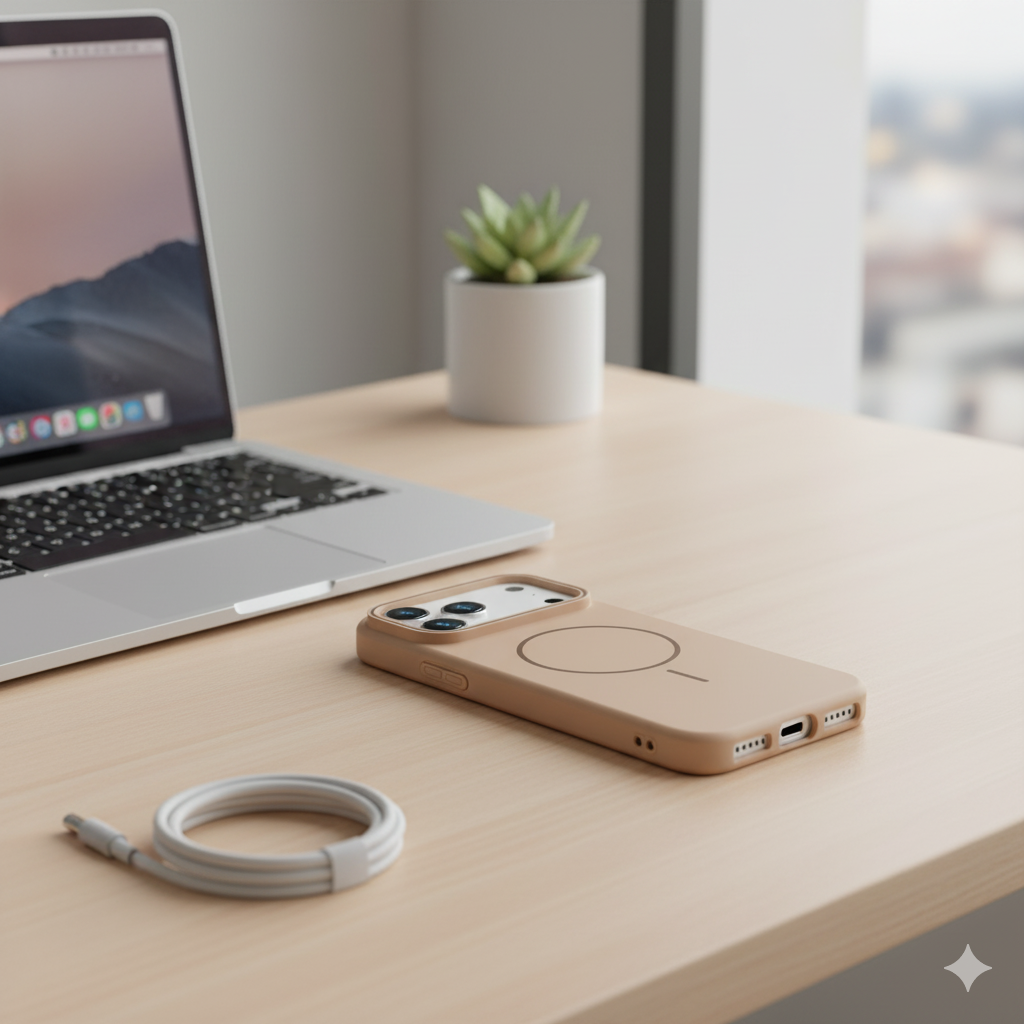 LUXEIN Magnetic Phone Case for iPhone 17 Pro Max – Matte Translucent Ultra-Slim • Military Grade Protection • MagSafe Compatible • Premium Matte Finish