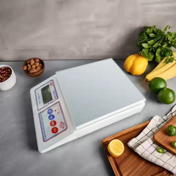 Digital Kitchen Scale – High Precision Electronic Food Weighing Scale (1g – 10kg)  LCD Display | Tare Function | Unit Conversion | Perfect for Cooking, Baking &amp; Meal Prep