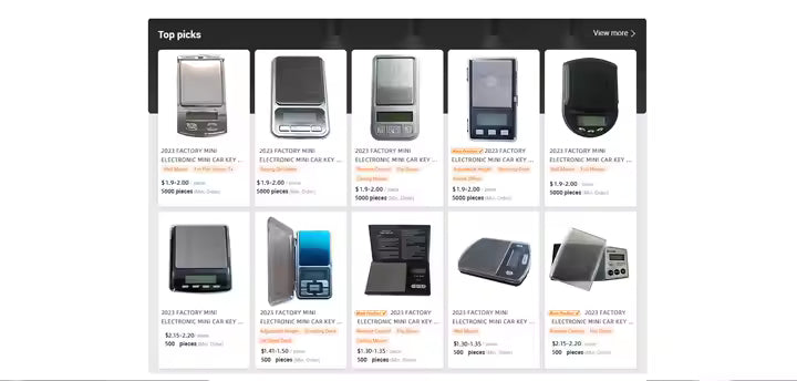 Digital Kitchen Scale – High Precision Electronic Food Weighing Scale (1g – 10kg)  LCD Display | Tare Function | Unit Conversion | Perfect for Cooking, Baking &amp; Meal Prep