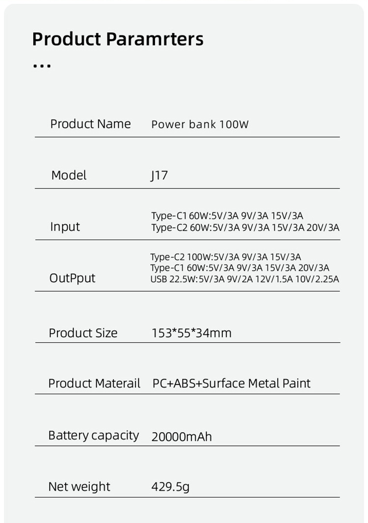 LUXEIN 20000mAh 100W Power Bank – Ultra Fast Laptop Charging, Triple Output, Smart Digital Display  Unstoppable Power. Anywhere. Anytime.