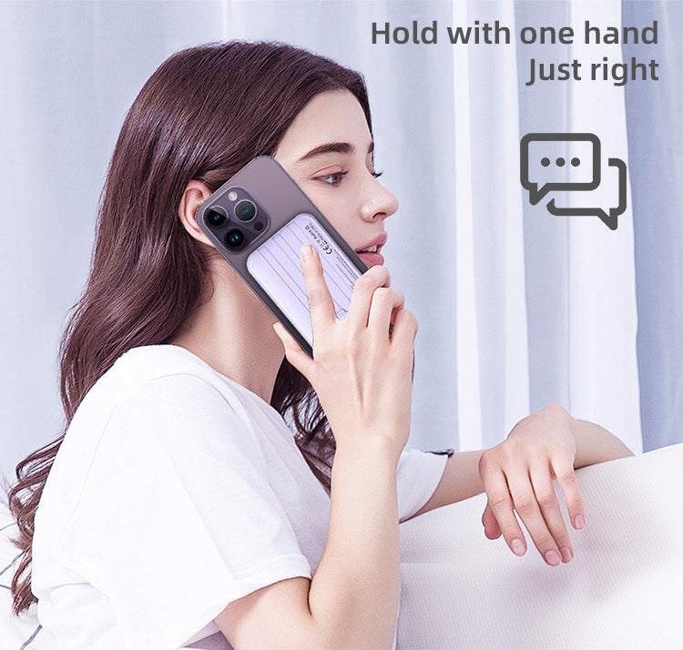 LUXEIN 10000mAh Power Bank – 22.5W Fast Charge + 15W Wireless, 3 Built-in Cables, LED Display One Power Bank. Zero Extra Cables. Total Convenience.