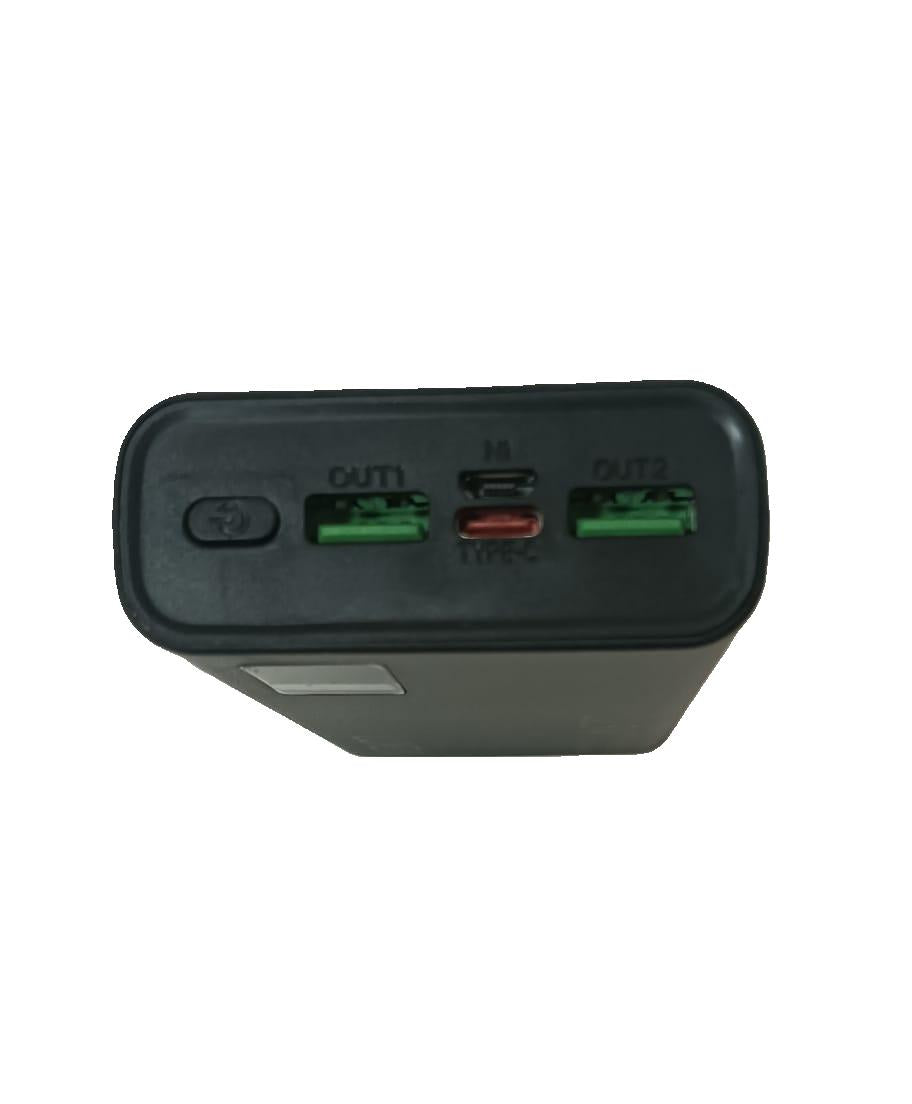 LUXEIN 20000mAh Power Bank | 22.5W Fast Charging | 3 Ports (2x USB-A + 1x USB-C) | Portable External Battery(Black)