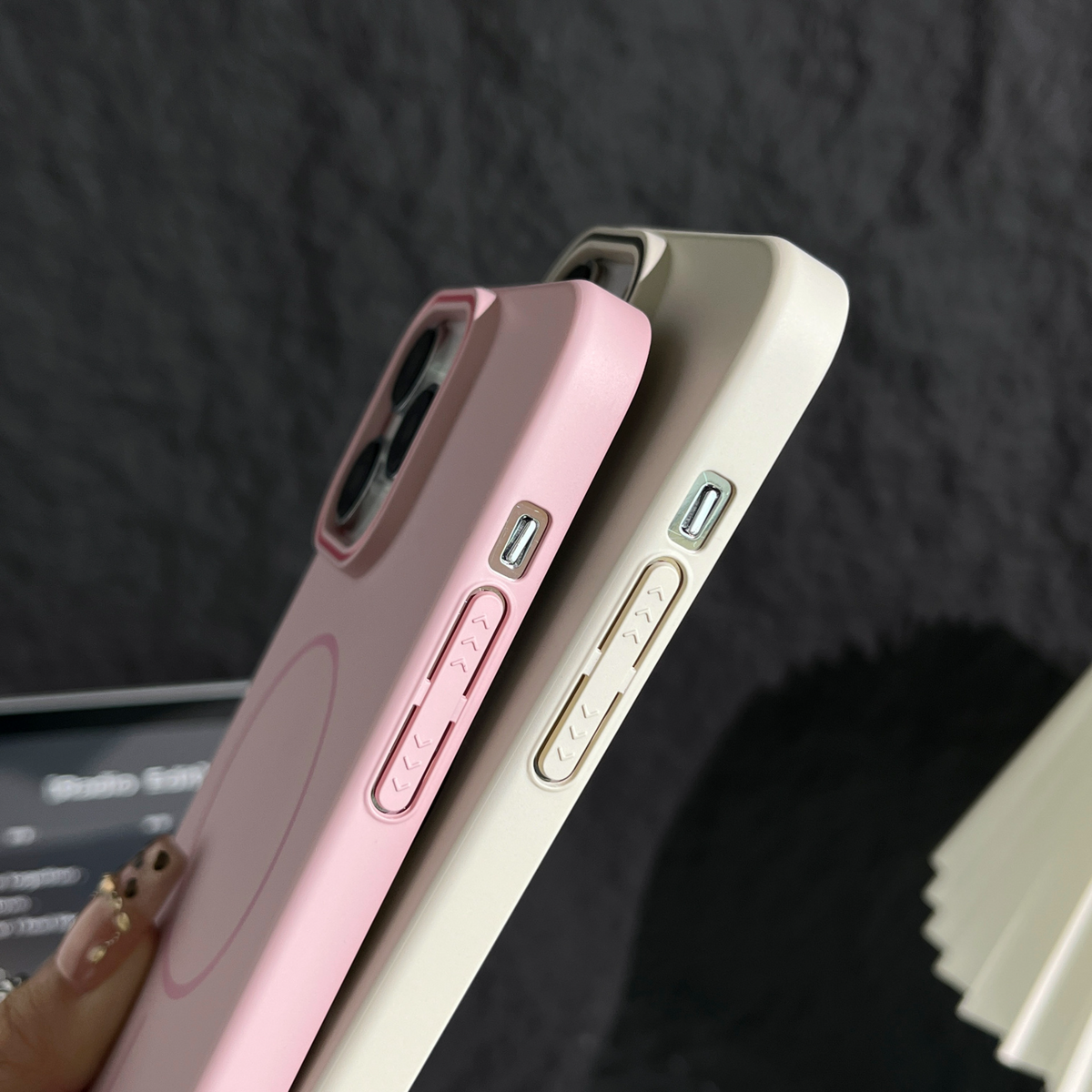 iPhone 16 Pro / 16 Pro Max Magnetic PC Protective Case – Ultra Slim | Shockproof | MagSafe Compatible