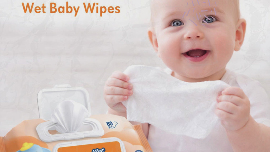 Baby Wet Wipes Aloe Vera Infused – Alcohol Free, Paraben Free, Soap Free (400 Sheets)